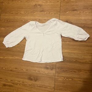 Coastal Grandma Blouse NWOT